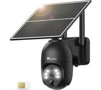Ctronics 4G LTE Caméra Surveillance Solaire 2K Extérieure Sans Fil PTZ, Carte SIM, Batterie 10400mAh, Vision Nocturne Couleur, PIR, Audio, Cloud, IP66 G