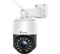 Ctronics 4K 8MP 5X Zoom Optique Caméra Surveillance WiFi Extérieure, Caméra IP WiFi 2,4/5 GHz Détection Humain/Véhicule/Animaux Suivi Auto Vision Nocturne Couleur 50m Audio Bidirectionnel G