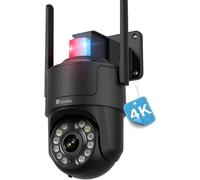 Ctronics 4K Caméra Surveillance Extérieure 5G/2,4G WiFi,Suivi Auto