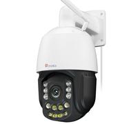 Ctronics 4K Caméra Surveillance Extérieure, Zoom Optique 30X 3D, Vision Nocturne IR 180m & Couleur 80m, 60 Préréglages, Suivi Auto & Patrouille, WiFi 5GHz, Stockage TF 256Go/FTP/Cloud, Métal
