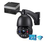 Ctronics Caméra de Surveillance WiFi Extérieure 5MP - Zoom Optique 30X, Vision Nocturne 150M, Détection humaine Suivi auto , Métal