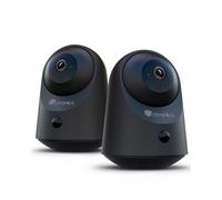 Ctronics Caméra Surveillance 2K 3MP, Noir, Lot de 2
