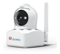 Ctronics Caméra Surveillance Intérieure 4G 2.5K 4MP avec Carte SIM, PTZ 360°, Suivi Auto, Vision Nocturne Couleur, Audio Bidirectionnel, Cloud
