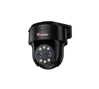 Ctronics Double Objectif Caméra Surveillance WiFi Extérieure, Zoom Hybride 10×, 4MP 2.5K, Auto Suivi, Détection IA, Vision Nocturne Couleur 30m, WiFi Double Bande, FTP/NVR, PC/App, 128GB SD/Cloud