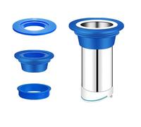 Ctyjia 1 Pièce Noyau D'évacuation de Sol, Bouchons de Vidange de Sol de Douche, Clapet Anti Odeur en Acier Inoxydable 304, pour Balcons, Cuisines, 32MM