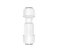 Ctyjia 1 Pièces Raccords de Filtre à Eau RO, 1/4" Clapet Anti-Retour Droit, Valves Unidirectionnelles pour Système D'osmose Inverse
