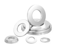 Ctyjia 25 Pièces M8 x 16mm Rondelles Plate en 304 Acier Inoxydable, Rondelle de Carrosserie Épaisseur 1,5mm, pour La Construction, La Réparation