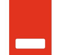 Cuaderno en Blanco Rojo: Formato grande 8,5" x 11", 50 hojas (100 páginas), ideal para anotaciones y dibujos