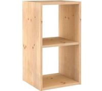 Cube 2 cases Dinamic - ASTIGARRAGA KIT LINE - Pin massif - Meuble de salon - Style campagne - 71x33x36 cm