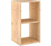 Cube 2 cases Dinamic - ASTIGARRAGA KIT LINE - Pin massif - Meuble de salon - Style campagne - 71x33x36 cm