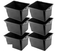 Cube de peinture plastique KADAX, seau à eau, seau de nettoyage 8 L,...