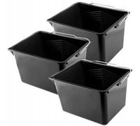 Cube de peinture plastique KADAX, seau à eau, seau de nettoyage 8 L,...