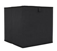 Cube de rangement 30x30x30 cm uni collection SIMPLY noir 27L