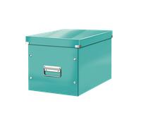 Cube de rangement en Carton avec couvercle Grand Format L - Menthe