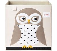 Cube de rangement en tissu Chouette