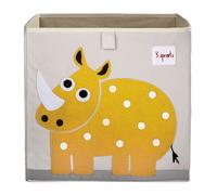 Cube de rangement jouets 3 Sprouts Rhino Multicolore G