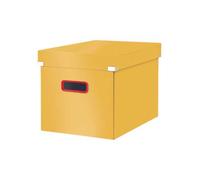 Cube en Carton robuste pour rangement Cosy - Jaune