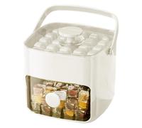 Cube Ice Mold, Chilling Cube Maker Bin with Lid, 6.69x6.69x5.51in Portable Lightweight Non-Stick Ice Tray, Easy Ice Making Tool for Daily Use, Gatherings, Camping, Parties, Picnics