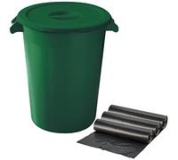 Cube industriel 100 litres. Couleurs + sacs à ordures 3x 10 unités