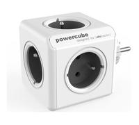 allocacoc PowerCube Original gris - Bloc Multiprise Compact (5 Prises)
