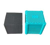 Cube Purificateur d'eau, Charbon Actif pour Bassin à Poissons, Aide Filtration Multifonctionnelle Désodorisante pour Étangs Et Piscines d'eau Douce