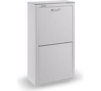 CUBEK - Poubelle / poubelle Système de tri des déchets 80L - 4x20L. En métal