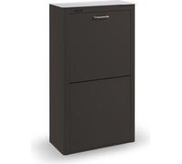 CUBEK - Poubelle / poubelle Système de tri des déchets 80L - 4x20L. En métal