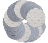 CUBEWAY Lot de 15 Disques Abrasifs 225mm en Maille, Grain 240 Anti-colmatage Haute Efficacité, Oxyde d'Aluminium, pour Ponceuse Girafe, Murale et Plâtre Télescopique
