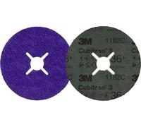 Disque fibre profilé calibré 3M™ Cubitron™ 3 - 1187C - Ø125mm - grain 36+ - par 25 3M