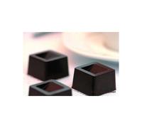 silikomart | SCG02 Moule en Silicone pour chocolats CUBO, antiadhésif, 15 chocolats, Pack de 1 Moule pour sucreries, Easy Choc 3D, 26 x 26 mm, h 18 mm, Made in Italy