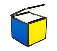 Cuboluce Lampe de chevet LED sans fil Multicolore L x l x H 10 x 11 cm LED 2 W 2700 K CRI90 Batterie lithium-ion 3400 mAh 8h