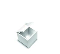 Cuboluce Wireless Blanc brillant Lamp. LED 3W 206lm 2700K Batterie Lithium 8h 5VDC USB-B/microusb