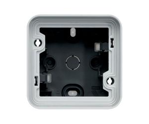 cubyko Boîte simple ass. gris HAGER WNA681