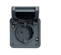 cubyko PC Schuko saillie gris HAGER WNC160