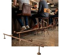 CucCe Repose-Pieds de Bar Kit de Repose-Pieds de Barre Moderne for intérieur et extérieur, Barres en Acier Inoxydable, for Cuisine, café, bibliothèque