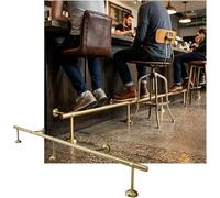 CucCe Repose-Pieds de Bar Kit de Repose-Pieds de Barre Moderne for intérieur et extérieur, Barres en Acier Inoxydable, for Cuisine, café, bibliothèque
