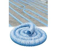 Cucce Tuyau Flexible perméable Tuyau de vidange français, Tuyau Drainage perméable Flexible, Extensible, ondulé, perforé, for Paysage, 14 m