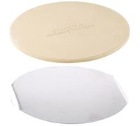 Cucina Dimodena Pierre à pizza pour cuisson au barbecue - Ronde, 26 cm