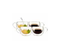 Cucina Dimodena 4 tasses double paroi - Café long ou thé