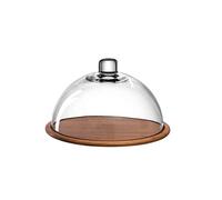 Cucina Plateau Fromage Gâteau avec cloche verre D 28 Leonardo