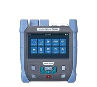 CUDTAPI NK5100 Série Mini OTDR SM MM 24/22dB 100km Réflectomètre à Fibre Optique, Écran Tactile VFL OLS OPM Event Map Testeur de Câble Ethernet(NK5100D UPC)