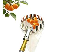 Cueille Fruit Telescopique avec Manche Évolutif 2-7M Perche Cueille Cerise,Ramasse Pomme Outil Cueillette Jardin Arbre Poires Pêches