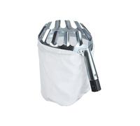 Cueille Fruits métallique Ø14cm avec Sac de récupération