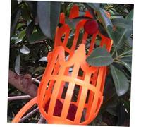 Cueille-fruits, panier de jardin en plastique, cueille-pommes et cueille-myrtilles, cueille-poires et cueille-pêches, outil de cueillette de fruits de jardin et d'agriculture, équipement de cueillette