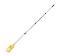 Cueille-fruits Télescopique avec Panier, Perche 160cm, plastique | Poignée Ergonomique, Structure Métal, des Chocs, pour Verger, Jardin, Récolte Familiale