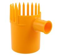 Cueilleur de Fruits à Peigne Orange en Plastique, Tête Unique | Panier de Récolte, Design Ergonomique, pour Jujubes Sauvages et Olives, Usage Simple