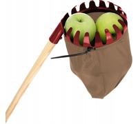 Cueilleur de pommes et de fruits - Outil de récolte - Avec sac de collecte - Panier/collecteur - Récolte en douceur - Pour le jardin et les arbres fruitiers
