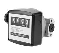 Cuifati 1% Haute Précision 1 Pouce Numérique Débitmètre de Carburant Compteur Jauge Compteur d' avec Grand écran, Facile à Installer pour une Utilisation Non Commerciale
