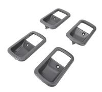 Cuifati Garniture de Poignée de Porte Intérieure pour Série 80 FJ80 FZJ80 LX450 1991-1997, Lot de 4 Garnitures de Poignée de Porte Intérieure de Remplacement pour Conducteur et Passager avec