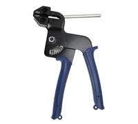 Cuifati Kit de Pistolet à Serre-câbles en Acier Inoxydable, 100 Pièces de 11,8 Pouces, Attaches à Fermeture éclair en Métal Robuste, Acier Inoxydable 304, Résistance à la Traction de 200lbs, avec